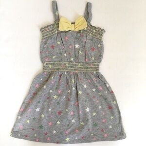 Circo Toddler Little Girls Sleeveless Gray yellow Fit & Flare Dress